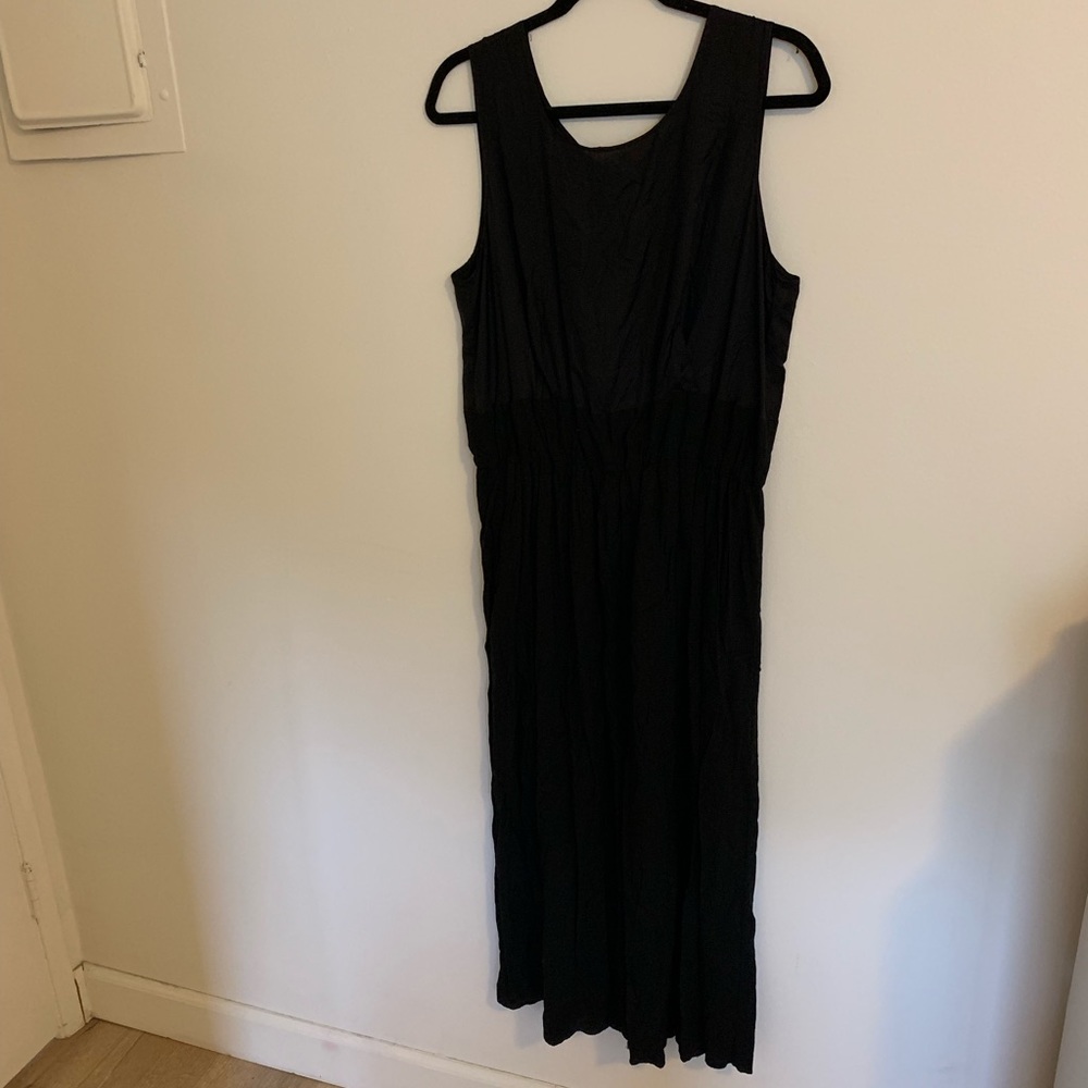 Black long dress no size